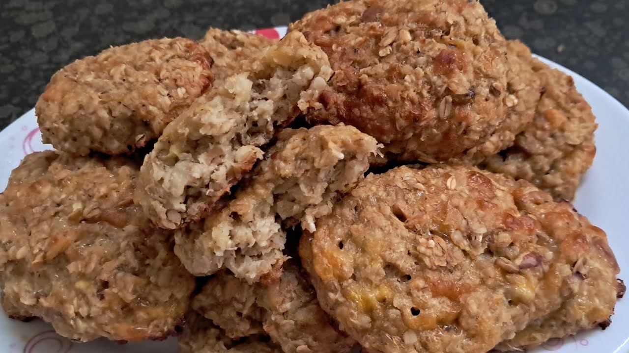 A melhor BOLACHINHA SAUDÁVEL que você vai comer na vida, com POUCOS INGREDIENTES fiz essa DELÍCIA.
