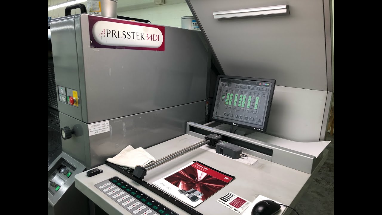 2007 Presstek 34DI X For Sale