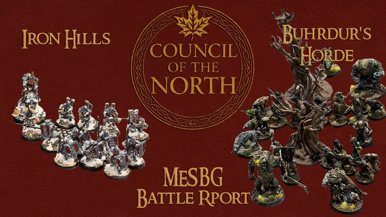 Орда Бурдура против Железных Холмов - Отчет о битве MESBG №4