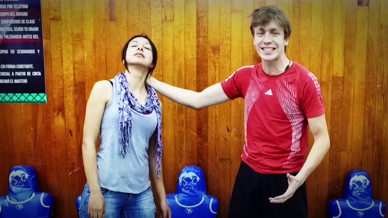 Técnica para mujeres vs jalón de cabello Gamez IRT Hapkido (Técnicas de Reacción Inmediata)