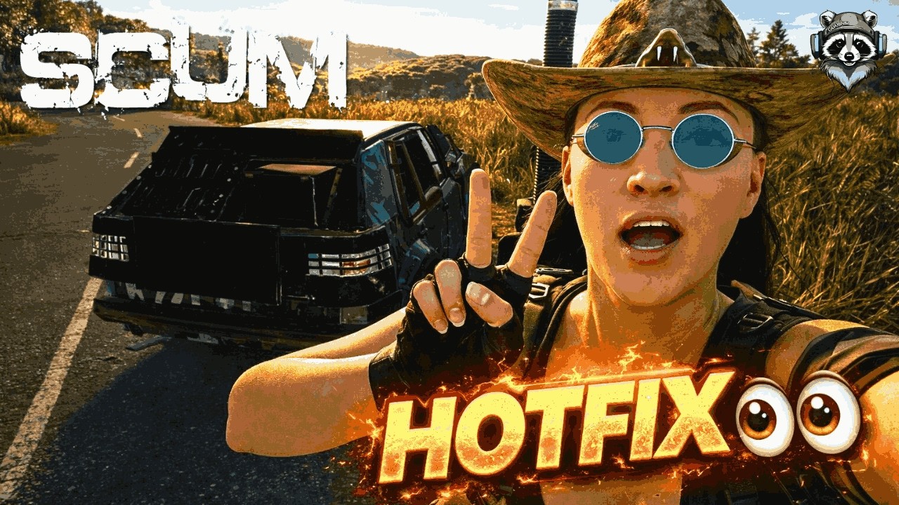 SCUM | MAIS UMA HOTFIX! CRAFTING😬#scum