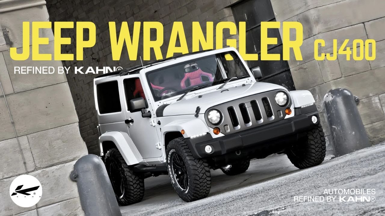 Kahn TV: Jeep Wrangler - Chelsea Truck Company CJ400 LE by A. Kahn Design