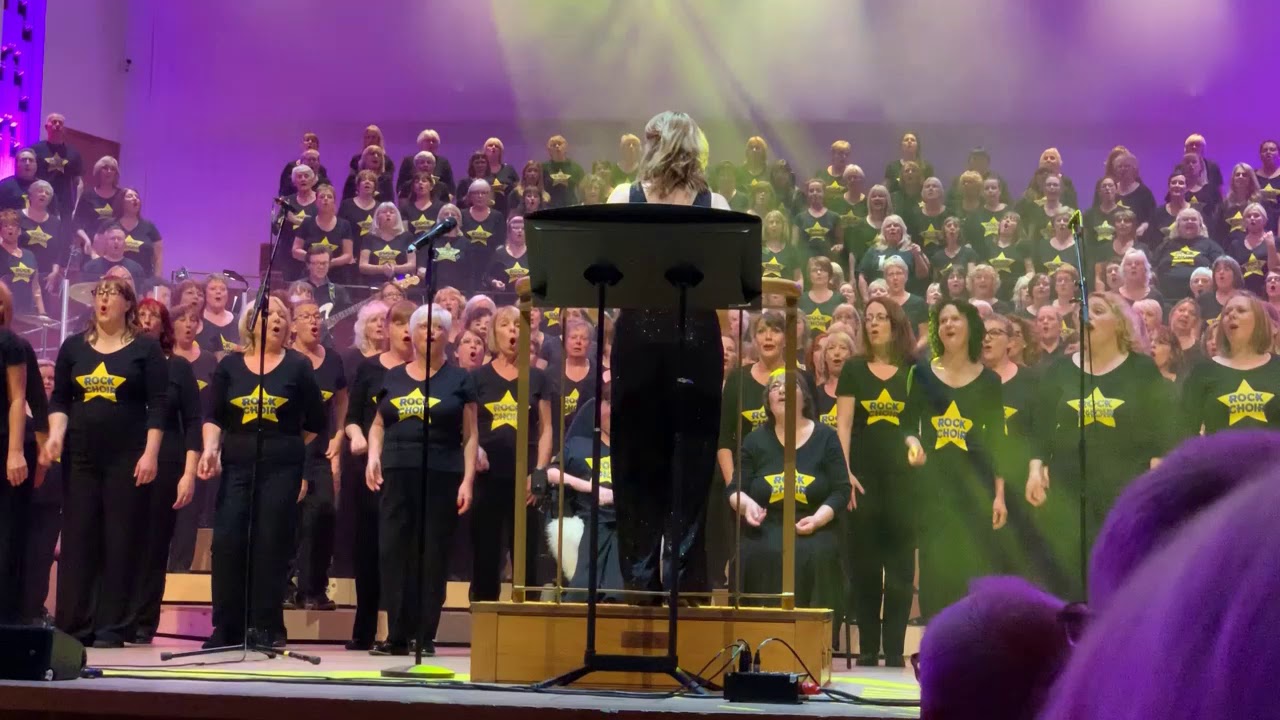 Rock Choir at the Royal Liverpool Philharmonic
