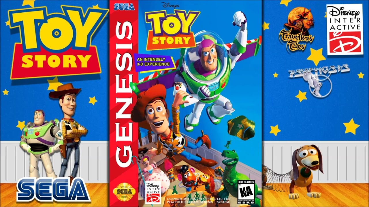 Toy Story -12- Level 9 Food and Drink (SEGA GEN/MD) - OST