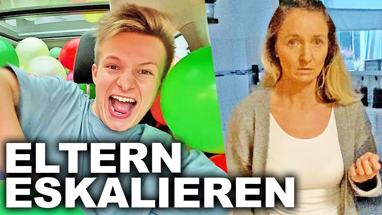 1000 LUFTBALLONS ins AUTO meiner Eltern packen! 🤯 (SORRY)