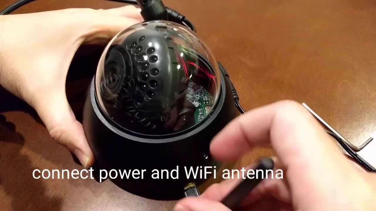 Amcrest ProHD Fixed Outdoor 1.3 Megapixel Wi-Fi Dome IP Camera IPM-751B