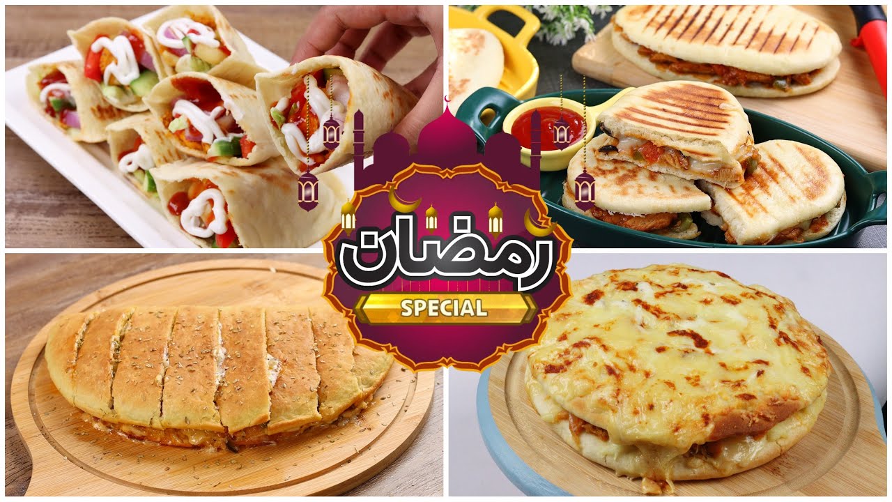 4 New Sandwich Recipes for Iftar by (YES I CAN COOK)
