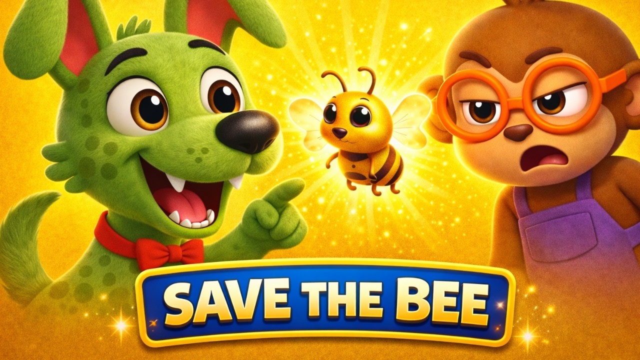 Saving the Golden Bee | Ziparo & Bee Adventure for Kids