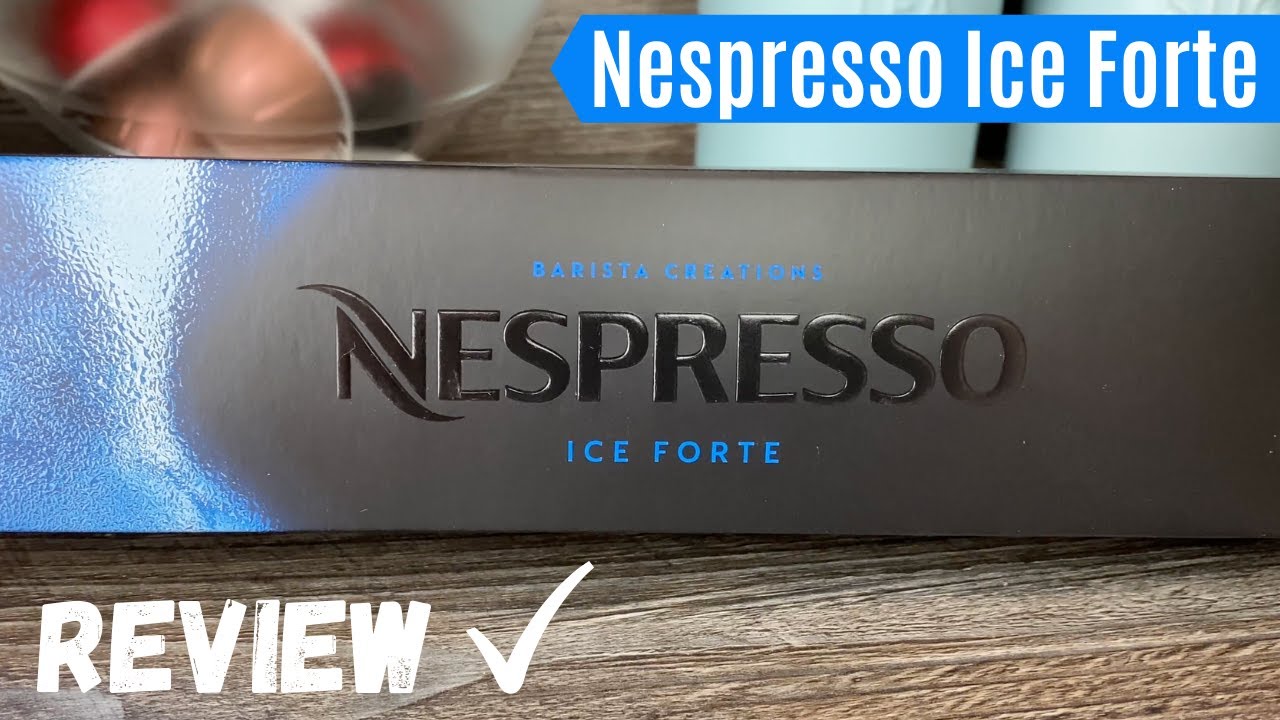 Обзор Nespresso Ice Forte + Рецепт кофе со льдом | Кофе со льдом Nespresso | Ледяные капсулы VertuoLine