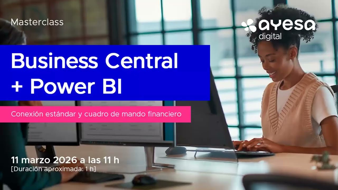 Business Central + Power BI: conexión estándar y cuadro de mando financiero