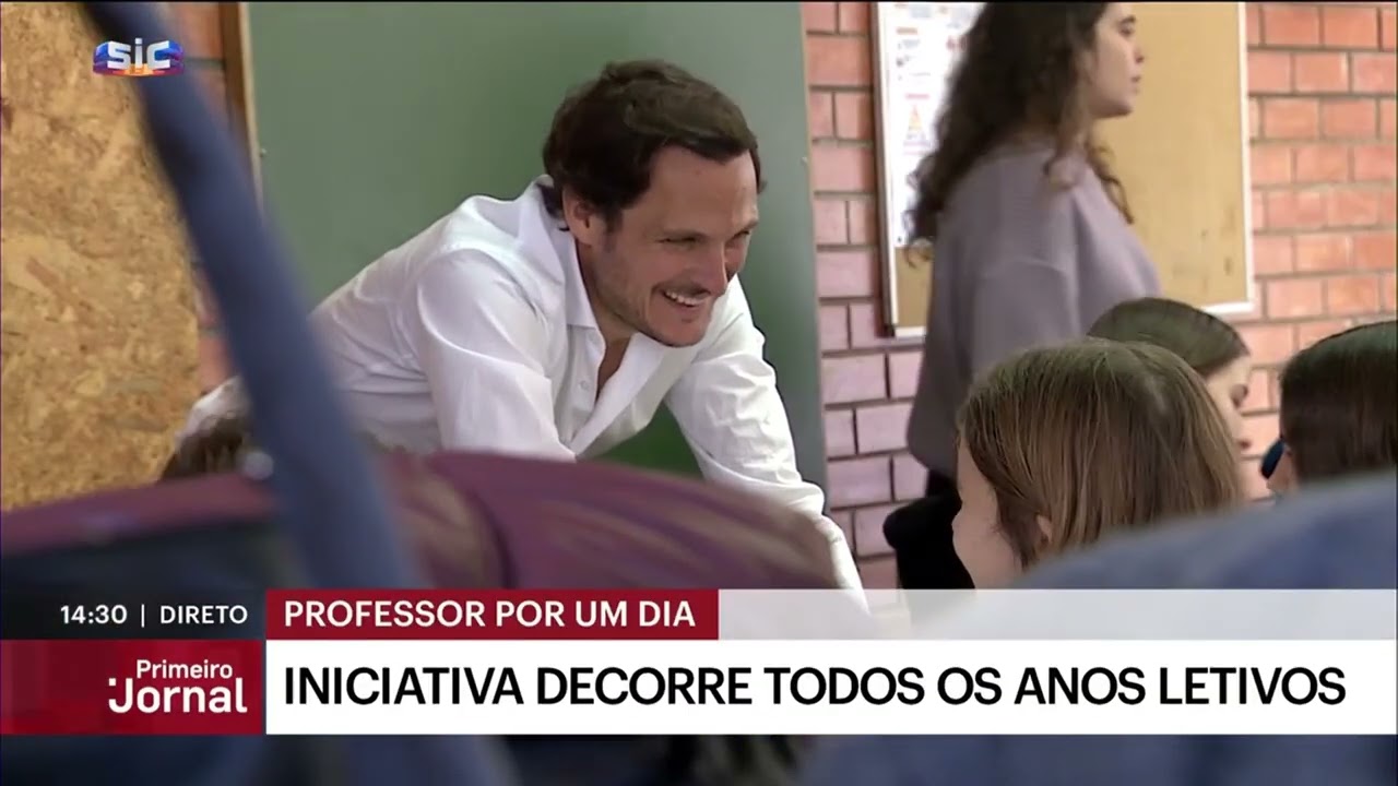 SIC Notícias | Professor por um Dia da Teach For Portugal