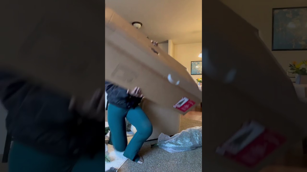The most affordable Christmas ￼tree unboxing