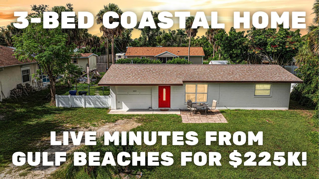 South Venice FL Home Tour | 3-Bed Florida Home Minutes from Gulf Beaches for $225K
