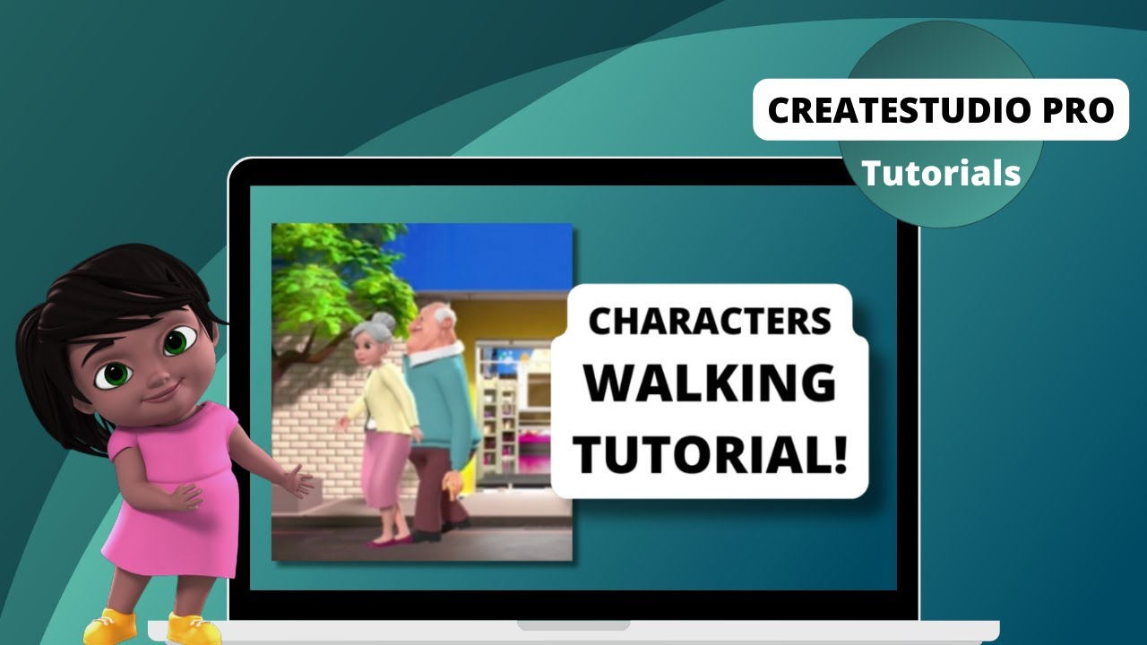 CreateStudio: Smooth Walking Animation (Tutorial)