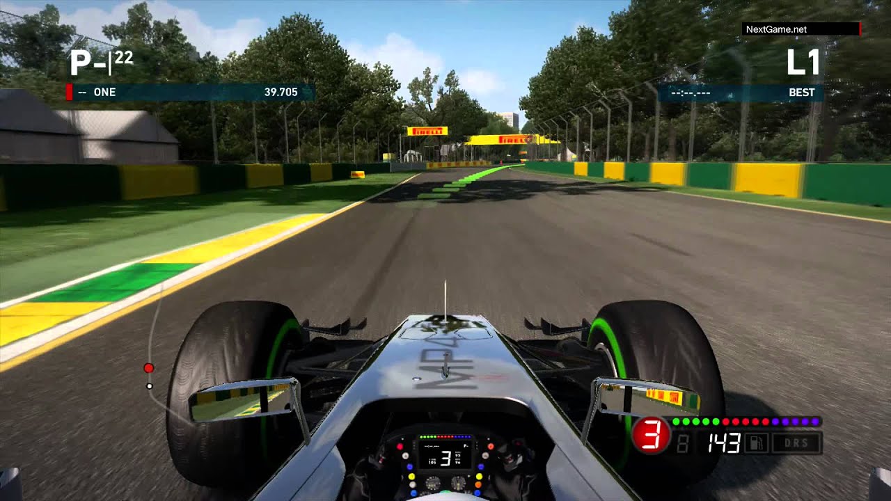 Formula 1 2014 - Начало игры (Gameplay) (Xbox 360)