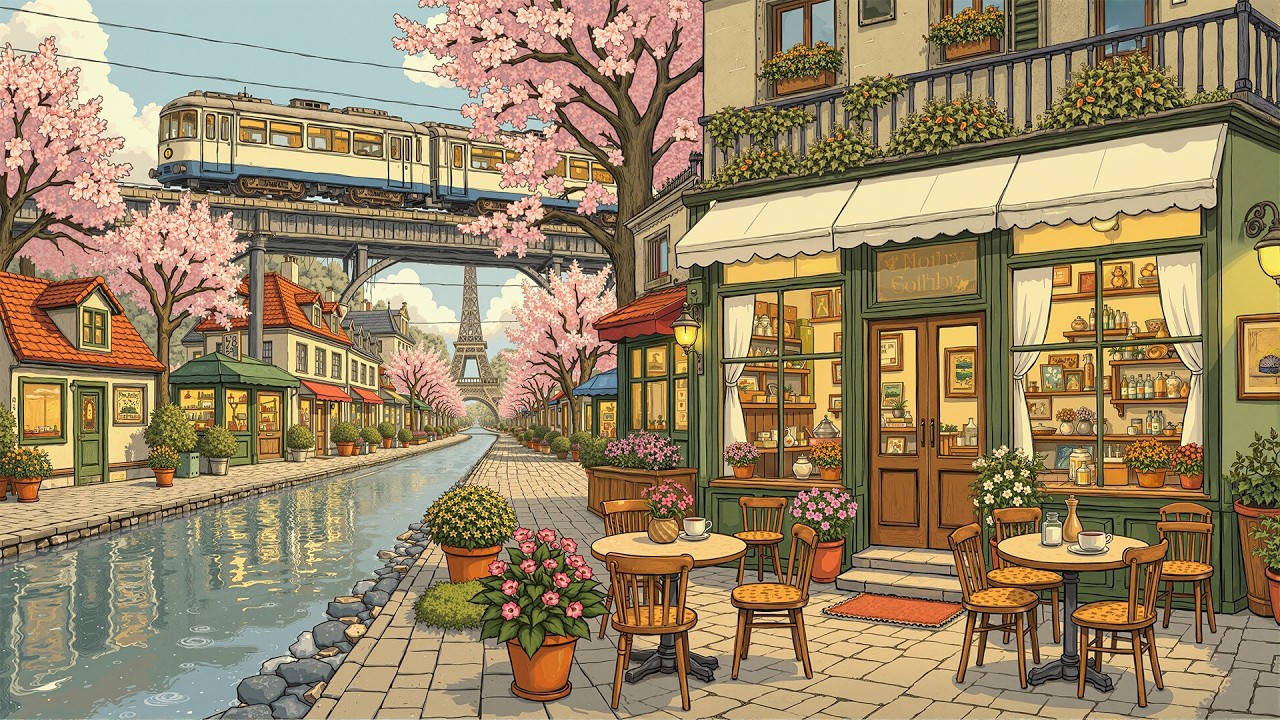 Spring Lofi Chill Mix 🌸 Gentle Lofi Hip Hop for Calm Moments ☕ Deep Focus for Work & Study