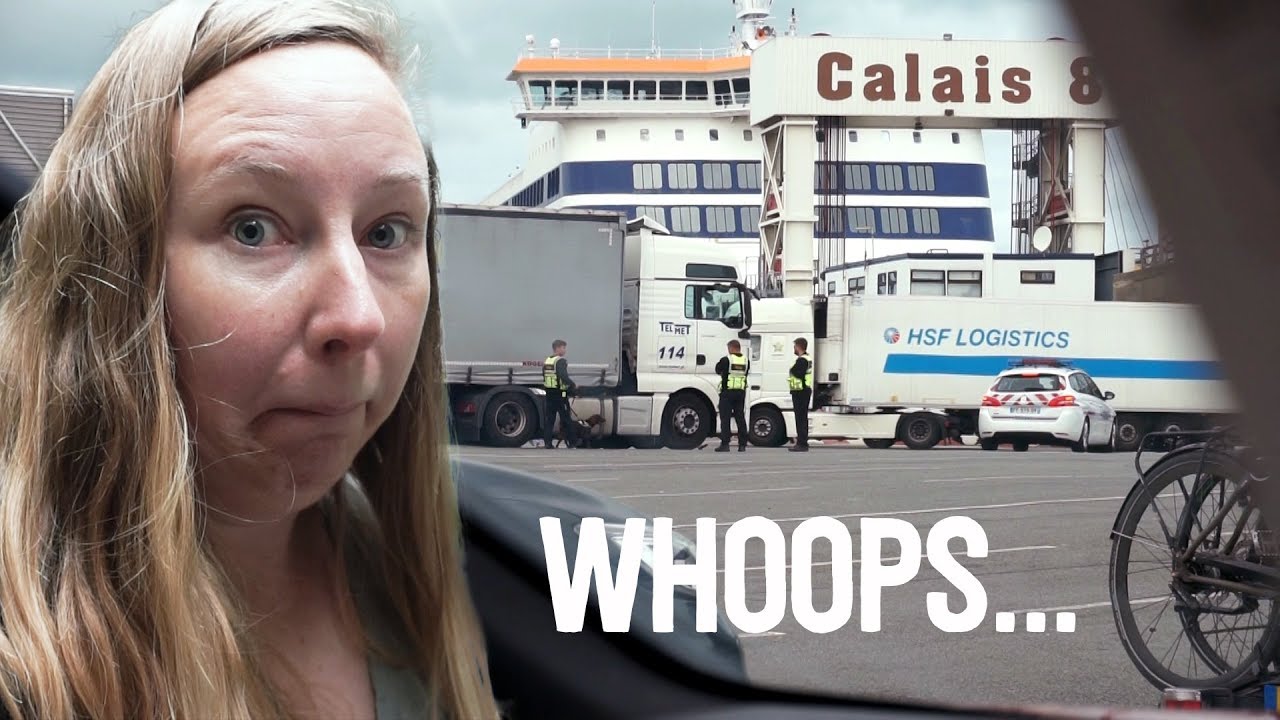 🤦‍♀️Don't make my mistake ⛴Caravan On Ferry: Calais To Dover 🇫🇷🇬🇧
