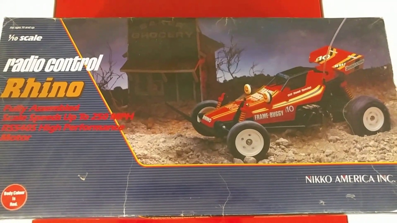 Vintage Nikko RC Rhino