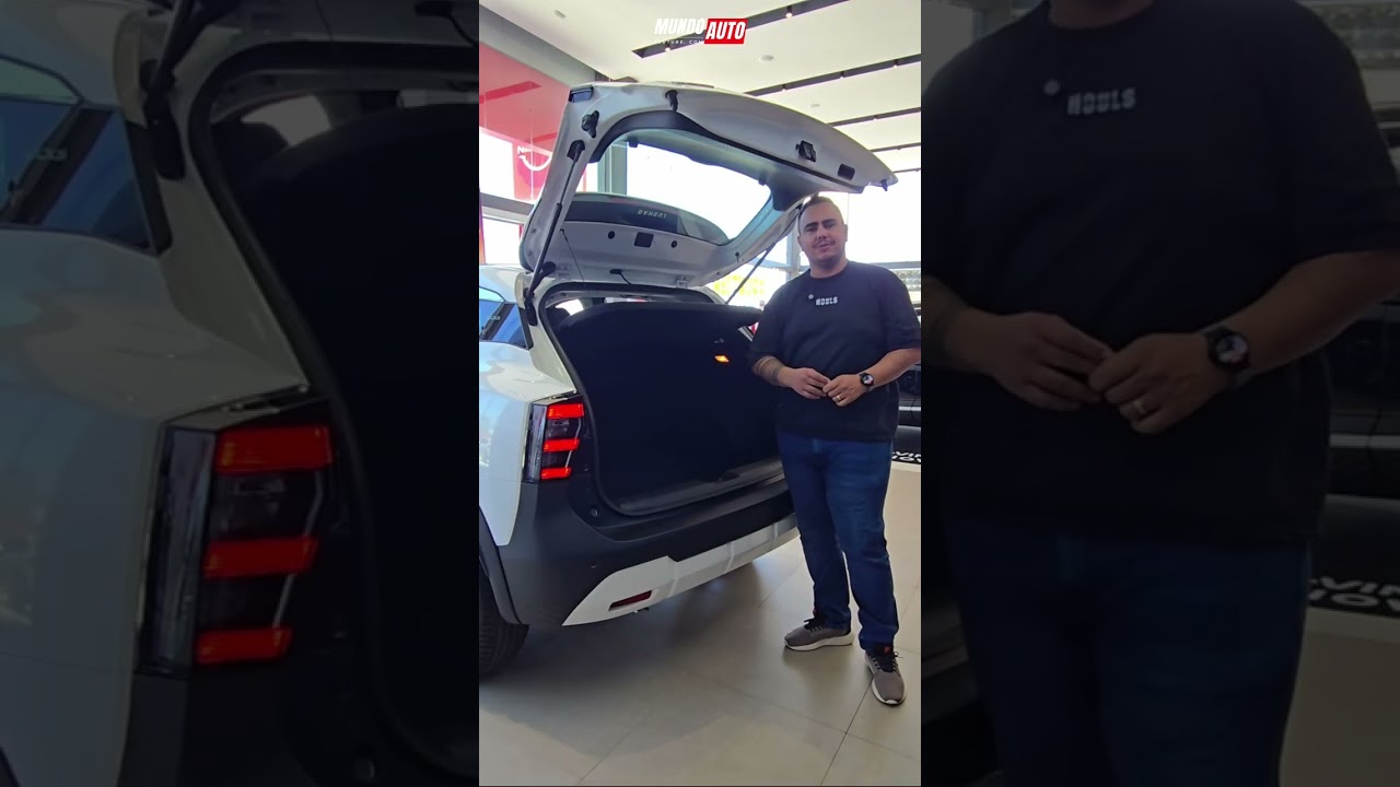 Nissan Kicks Sense PCD: Espa&ccedil;o e Motor Turbo #shorts