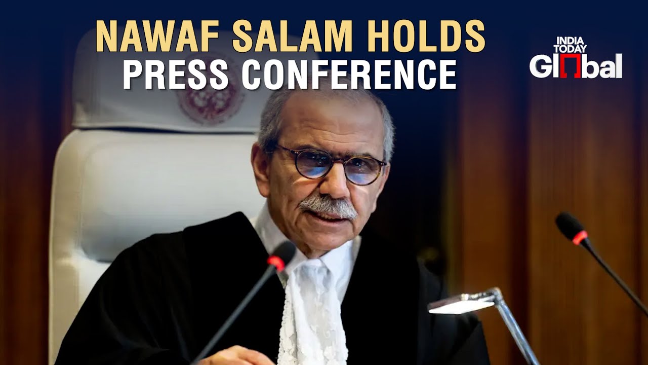 LIVE: Lebanon&rsquo;s PM-Designate Nawaf Salam Holds News Conference