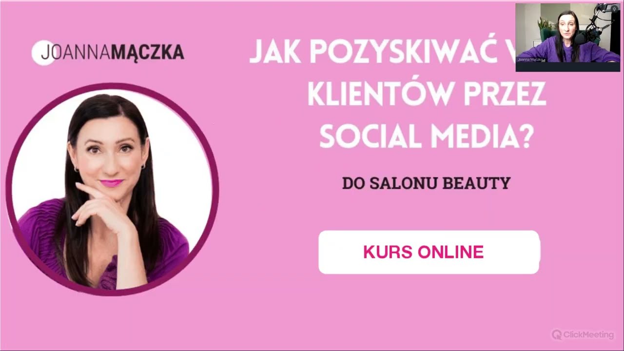 Webinar_Social Media Pozyskiwanie Klientów