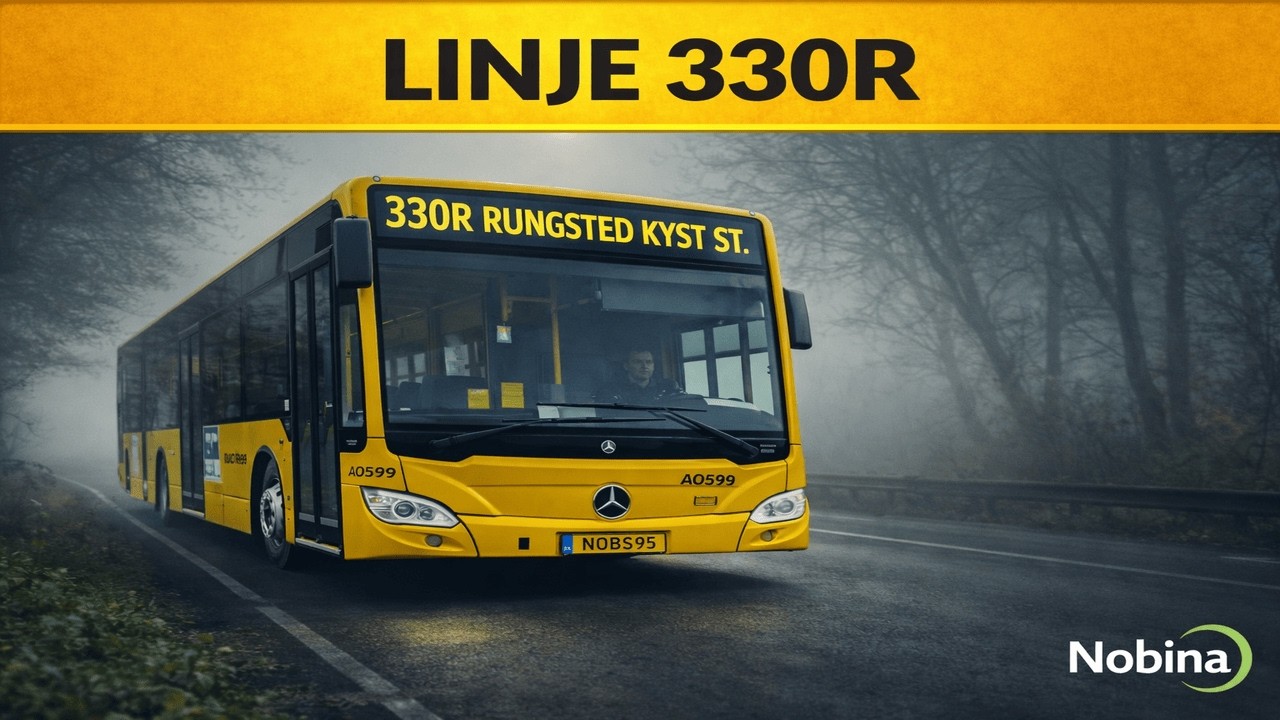 Linje 330R mod Rungsted kyst st. Øst
