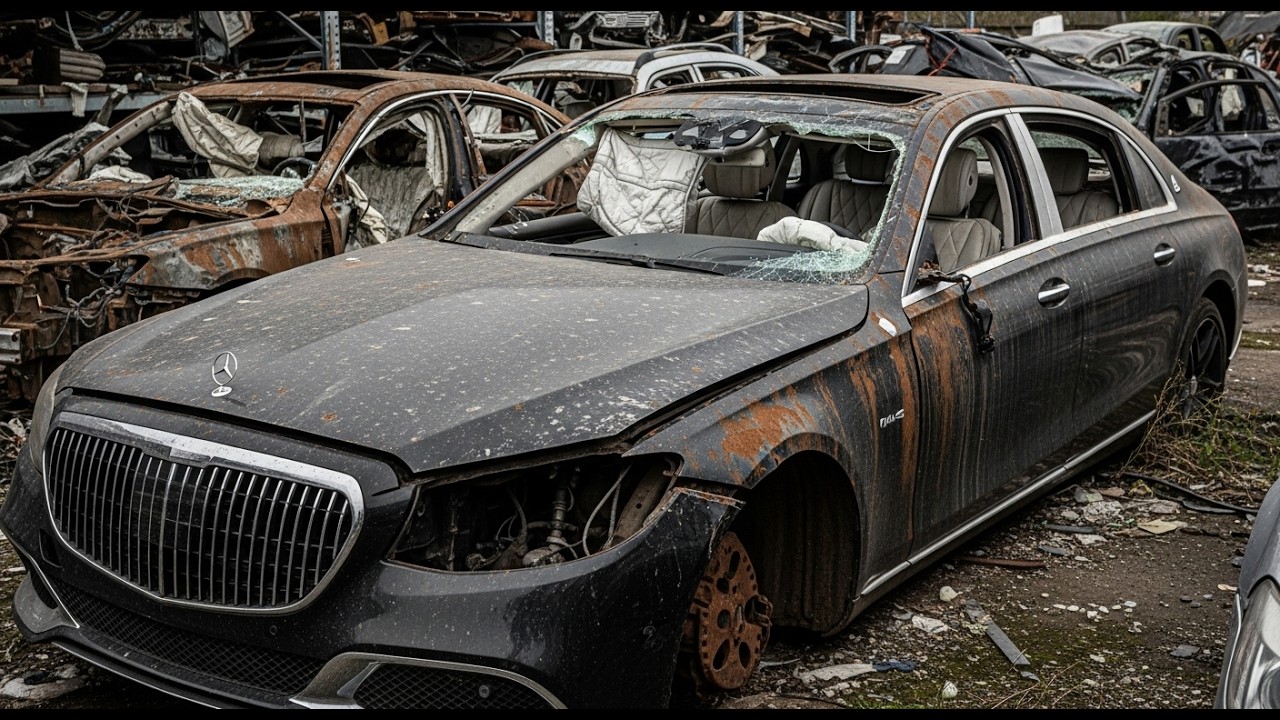 Saved from the Scrapyard: Mercedes-Maybach S480 Full Rebuild Process