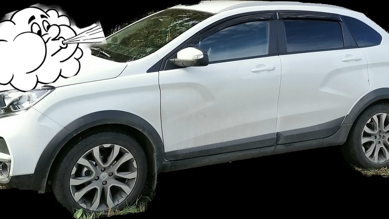 Обдув лобового стекла LADA X-ray cross.