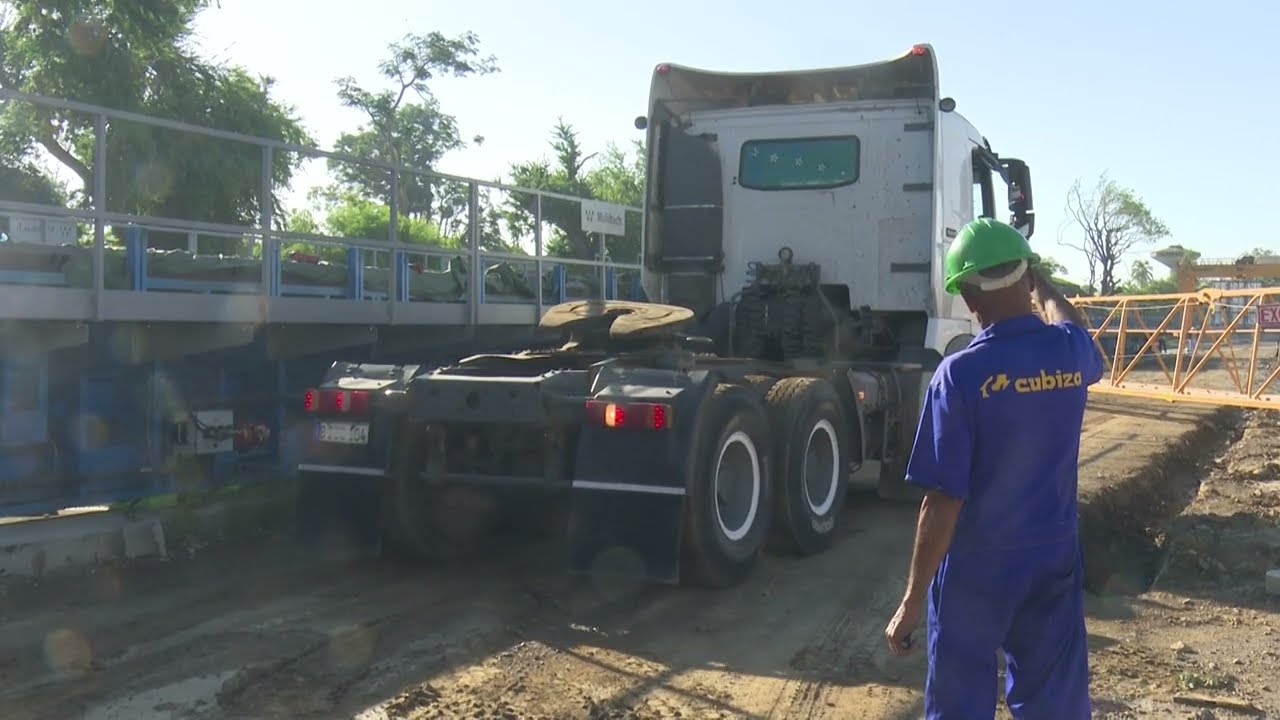 Participa Empresa Cubiza en el desarrollo de la infraestructura vial e industrial del país