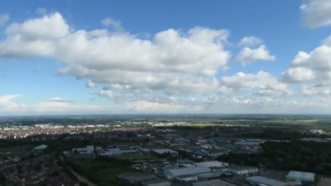 Drone Aerial Photography of Walton Park Liverpool.
