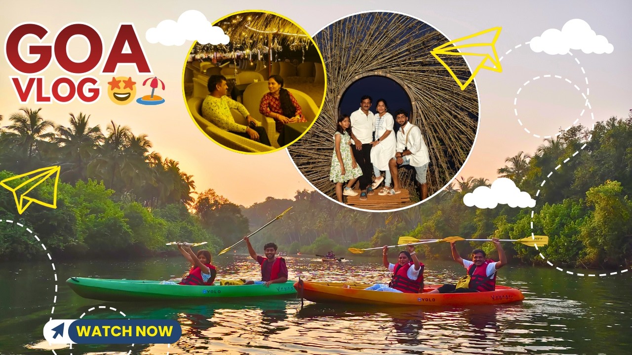 Goa Trip - ప్లాన్ చేస్తున్నారా? 🏖️ Best Places to Visit | Full Telugu Travel Guide 2026#goa #goavlog