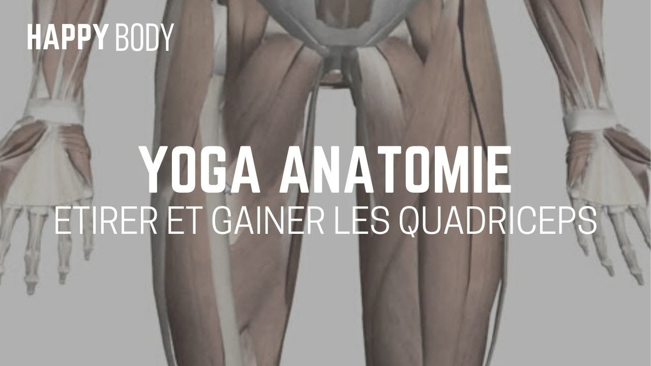 Yoga Anatomie : Comment étirer et gainer ses quadriceps ?