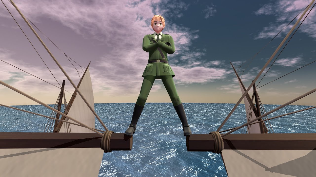 [MMD] Hetalia - Arthur Van Damme (The Epic Split Parody)