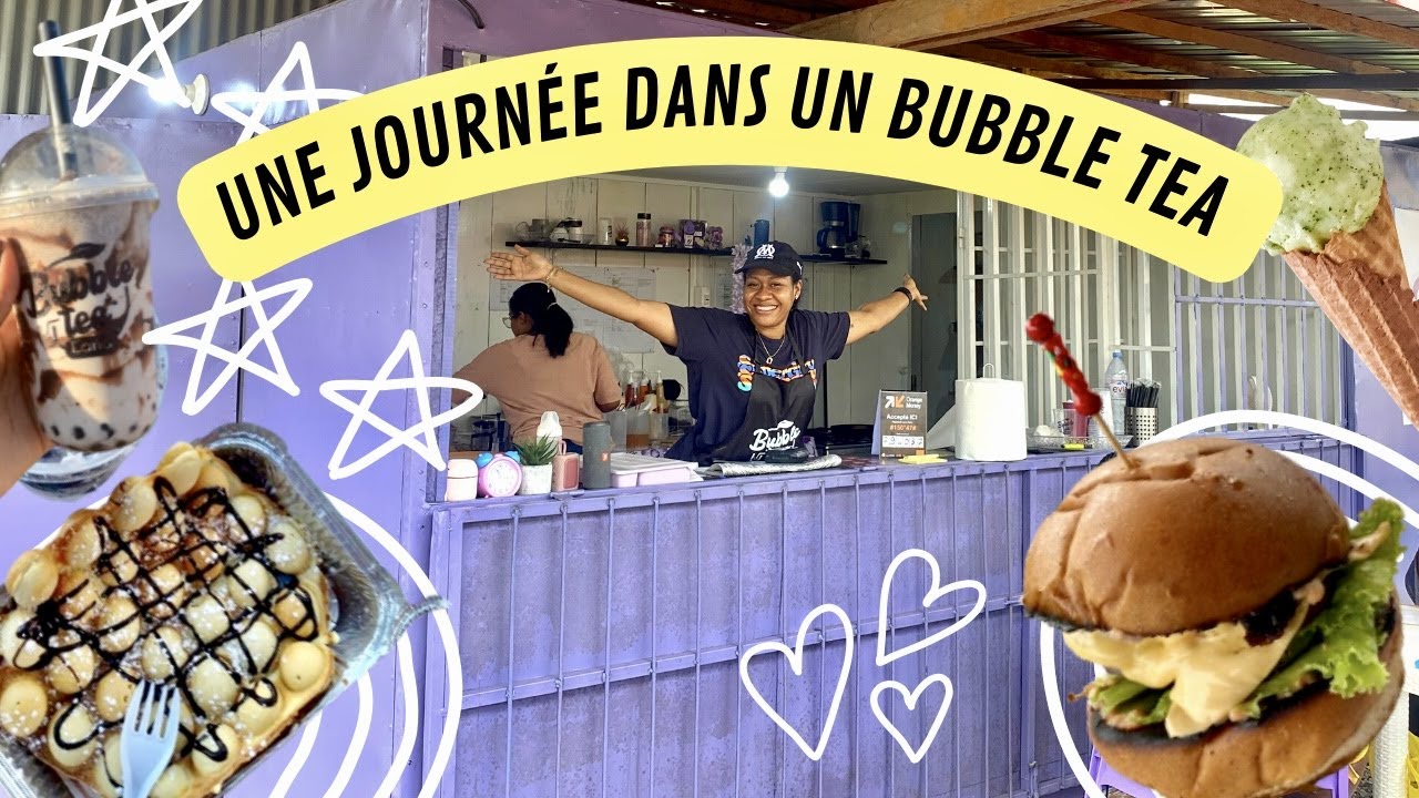 DAILY VLOG: TRAVAILLER DANS UN BUBBLE TEA 🧋au Cameroun 🇨🇲