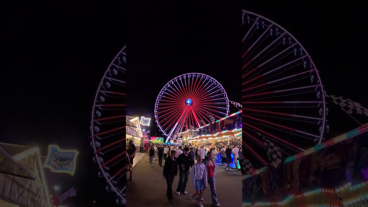 Riesenrad Europa-Rad - Kipp & Sohn (Offride) / Bad Kreuznacher Jahrmarkt 2024 / Kirmes Fahrgeschäft
