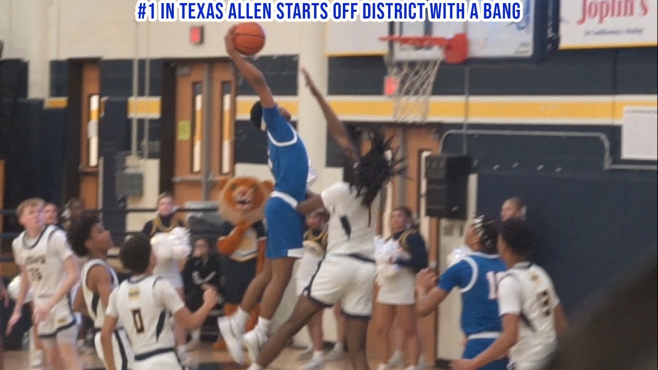 #1 Ranked Allen Matches Up With McKinney High for 1st District Game