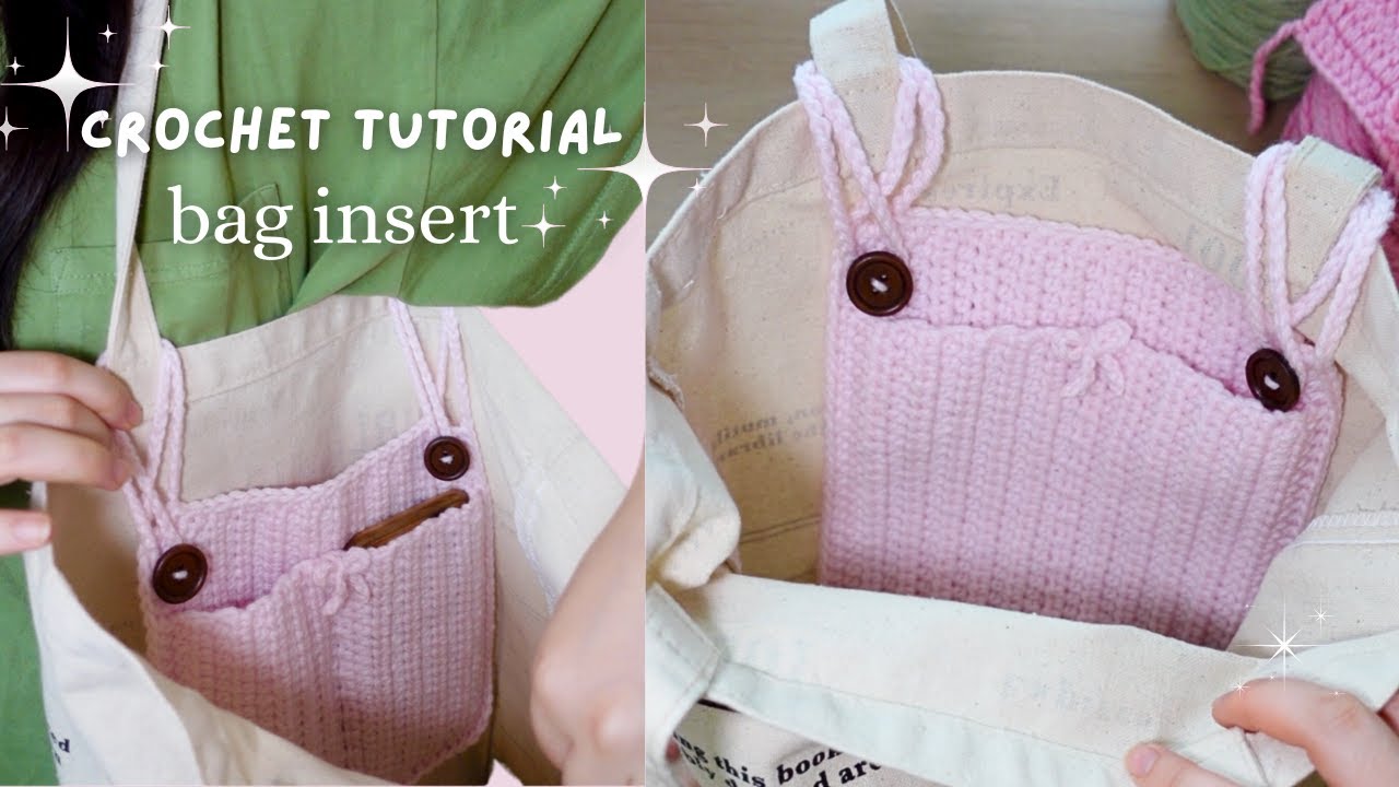 Bag insert crochet tutorial by Biyabimi | beginner-friendly | cozy crochet series EP 7