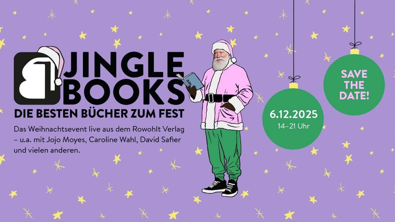 Jingle Books: Das Weihnachtsevent live aus dem Rowohlt Verlag