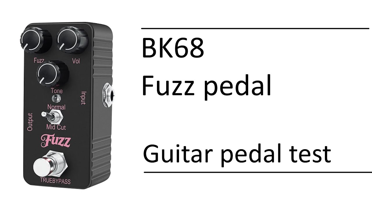 BK68 Fuzz #pedal #demo #pedalboard #guitarstuff #guitarpedal #guitarpedaldemo