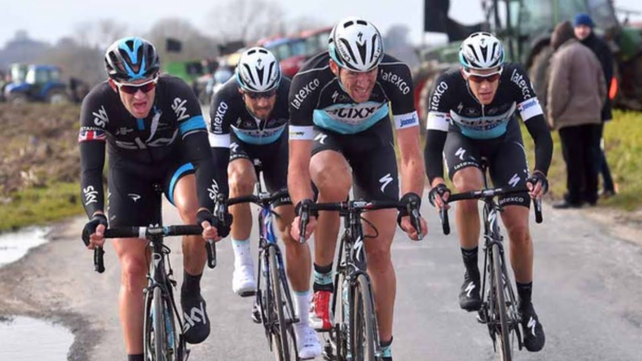 Omloop Het Nieuwsblad 2015 MIX Ian Stannard (3 Quick Step VS 1 Sky)