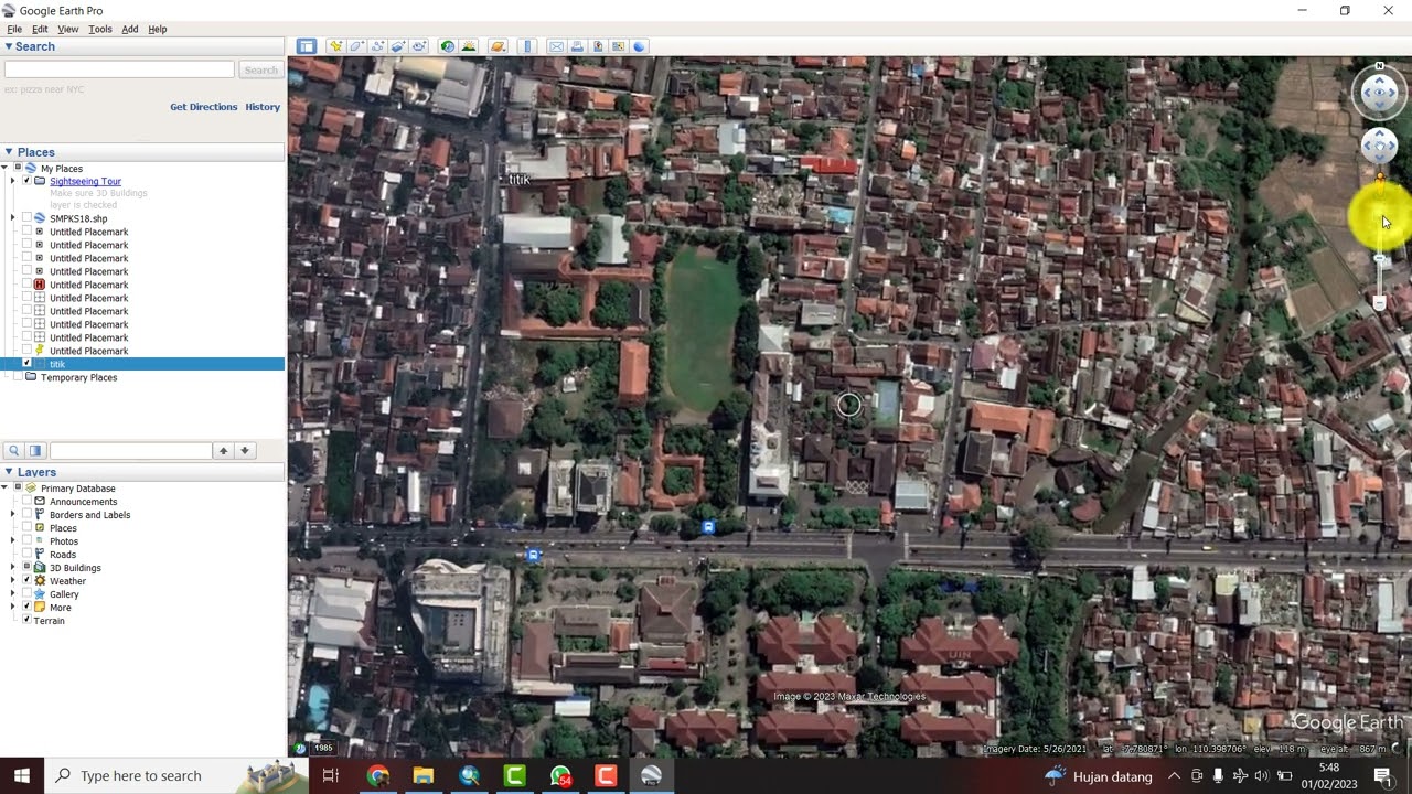 Cara Membuat Peta Pdf ke Avenza Map menggunakan Google Earth Pro dan ArcGis 9.8