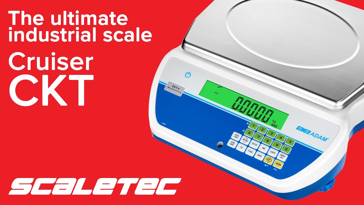 Discover the Adam's Cruiser CKT &ndash; The Ultimate Industrial Scale | Scaletec