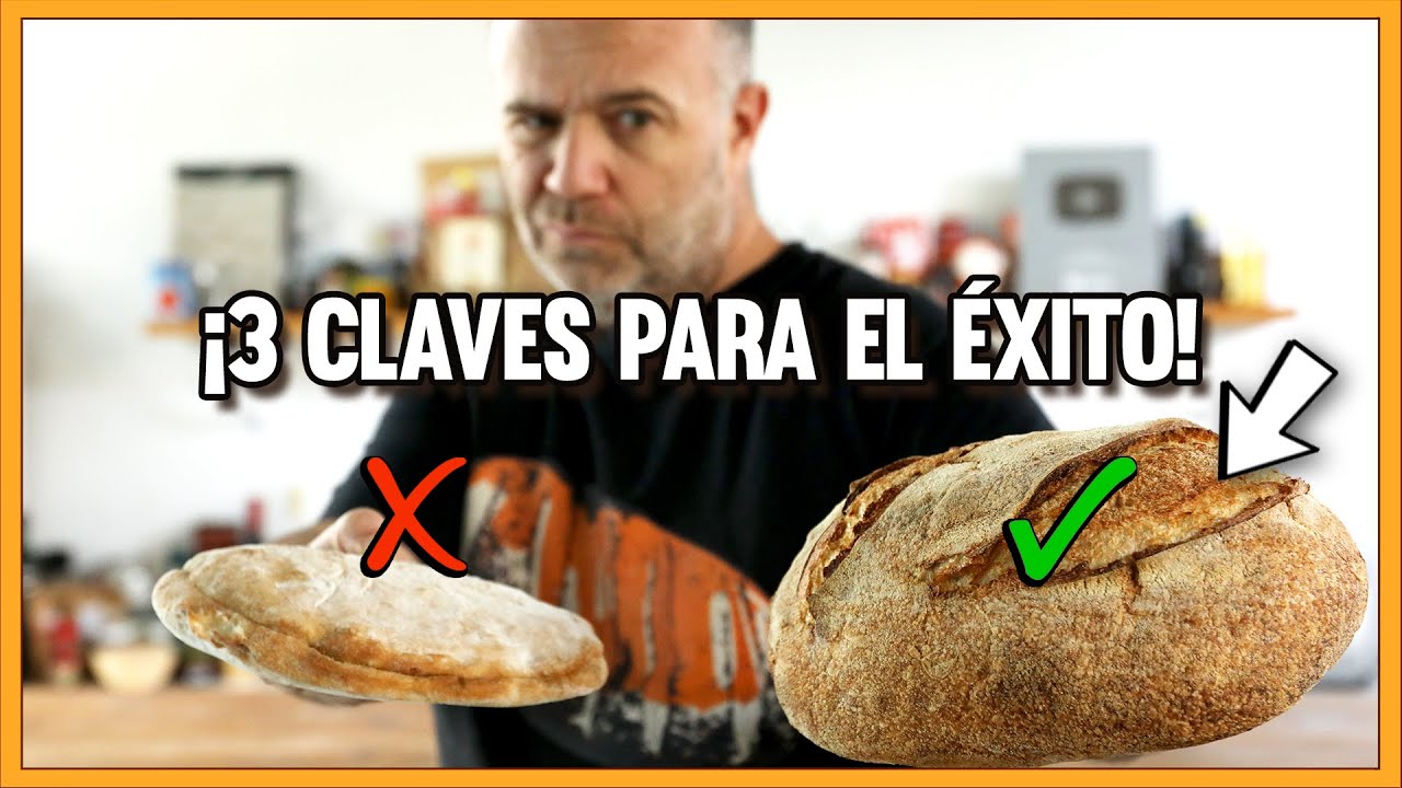 Pan de MASA MADRE ✅ 3 CLAVES PARA EL ÉXITO