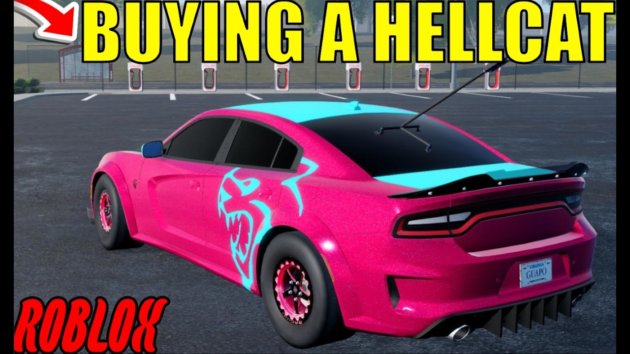 BUYING A STOLEN HELLCAT REDEYE IN ROBLOX ROANOKE VIRGINIA... (GETS WEIRD)😮