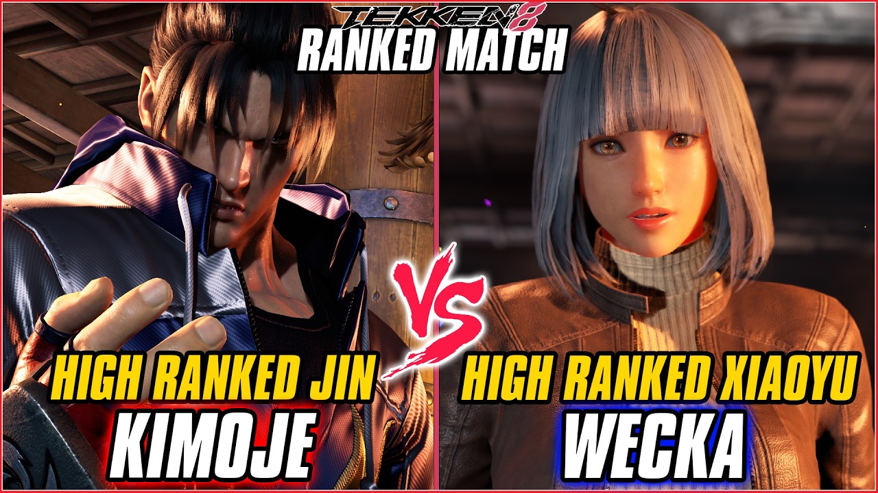 TEKKEN 8 ▰ KIMOJE (Jin) vs WECKA (Xiaoyu) ▰ T8 RANKED GAMEPLAY