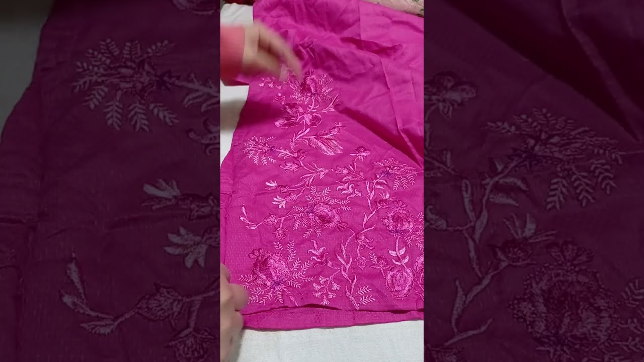 Kayseria embroidered cut pieces sapphire lawn 3pc unstitch dress 🤩🤩#viralvideo #viral #video#share