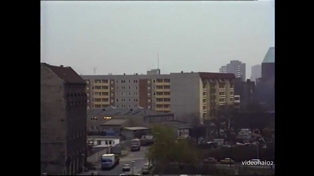 Die Berliner Mauer Zimmer Strasse /Lindenstrasse  1990 Zeitgeschichte live