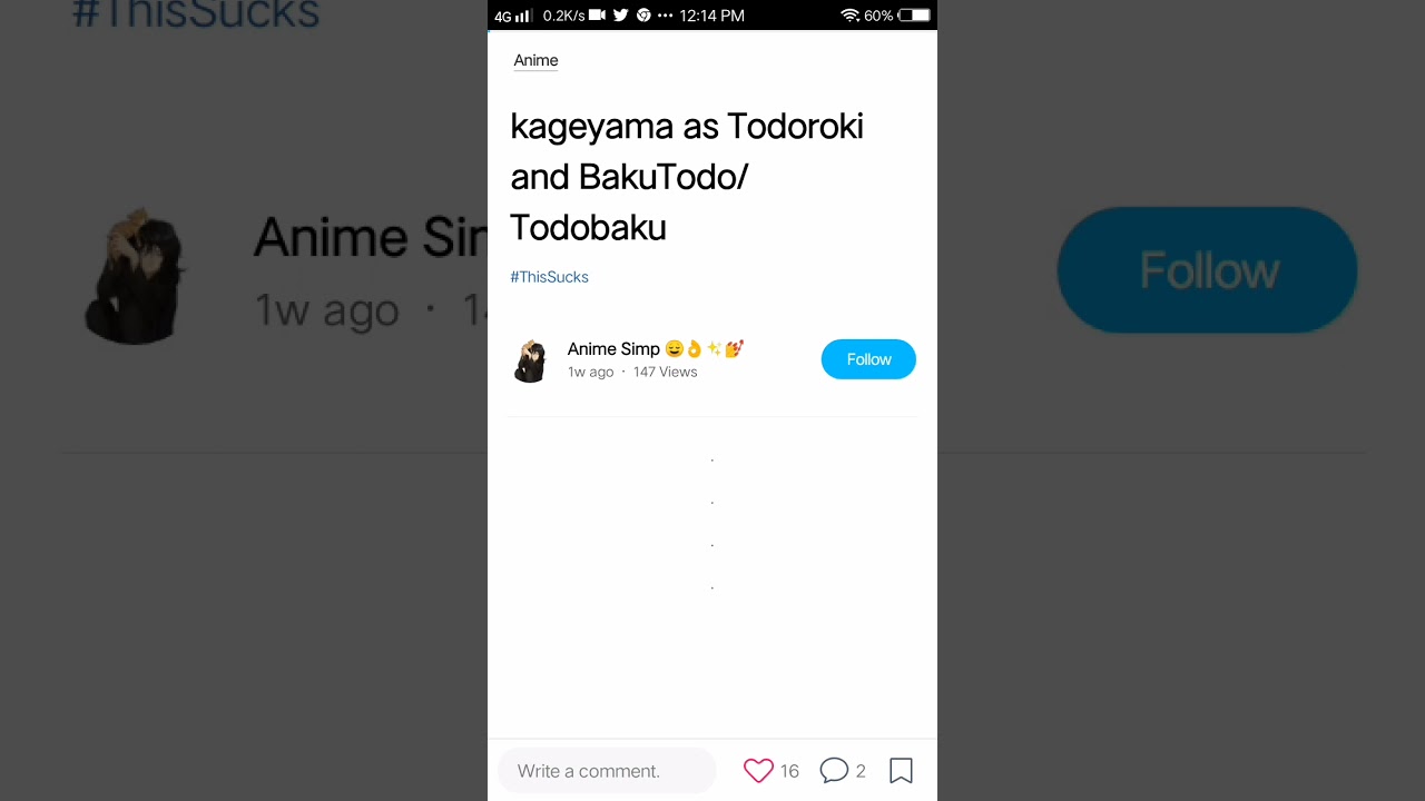 {kageyama as todoroki}but a relationship a bakutodo ship 😄😄😄(1)