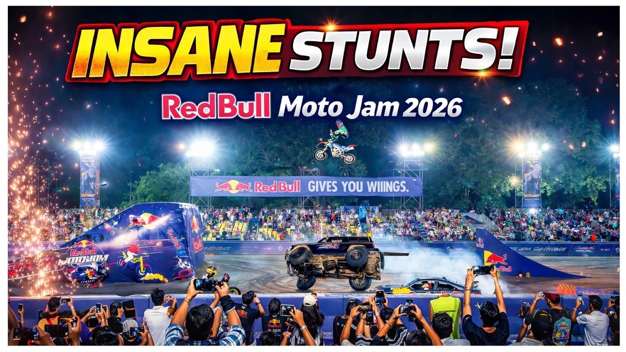 Delhi's Craziest Motorsport Event? 🔥 Red Bull Moto Jam 2026