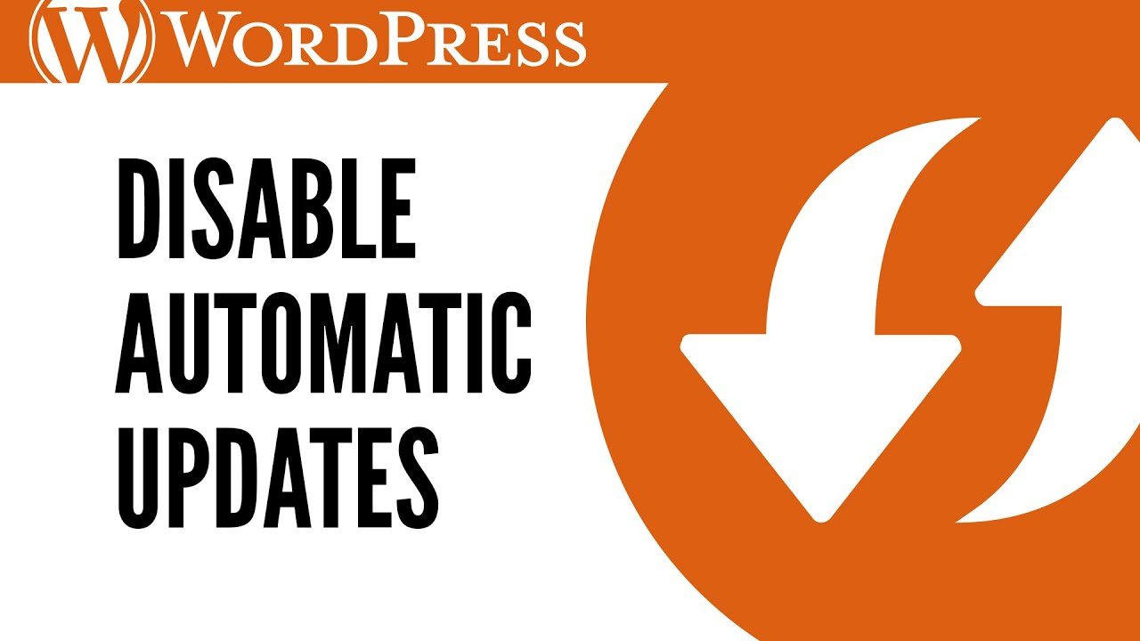 How to disable Automatic Updates in WordPress with Easy Update Manager.